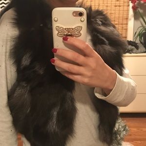 Fox Fur Vest size XS
